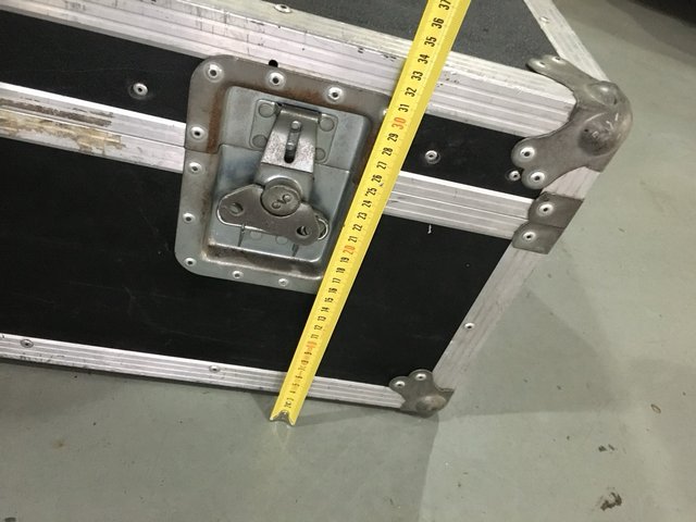 Flight Case Negro transporte