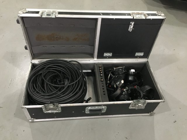 Flight Case Negro transporte