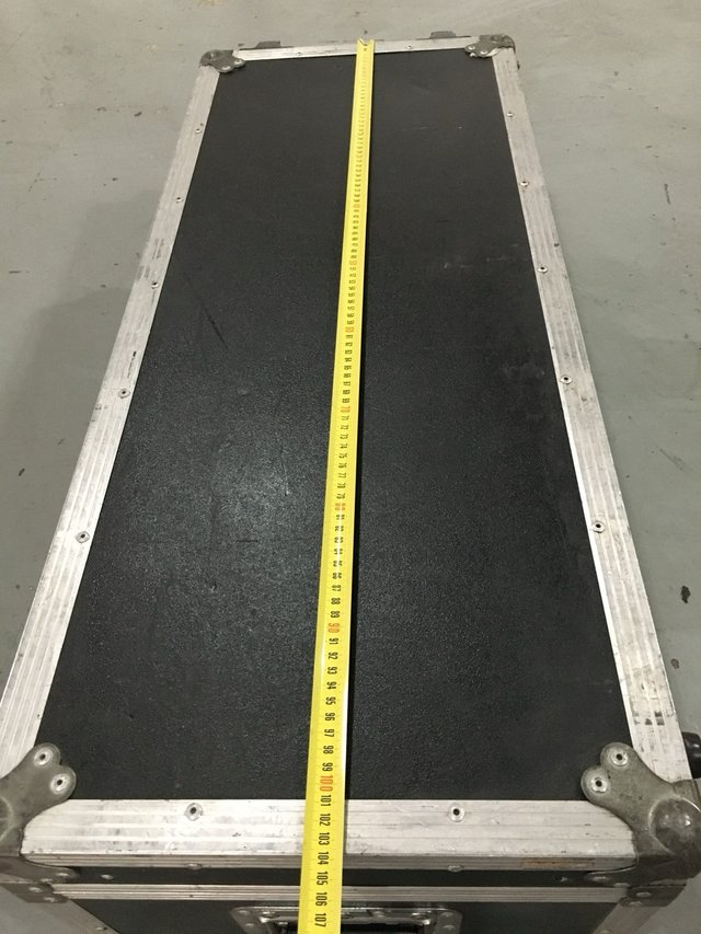Flight Case Negro transporte