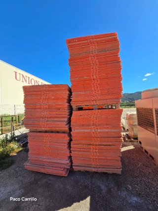 Vallas de protección naranja