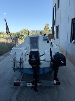 Embarcación QuickSilver 450 Semicabinada