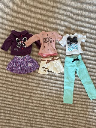 Ropa y Accesorios Muñeca Nancy
