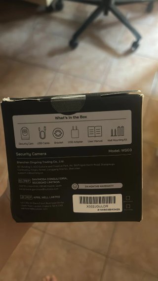 Cámara Vigilancia Interior 2K WiFi