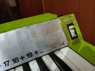 Pianola vintage Bontempi HITorgan