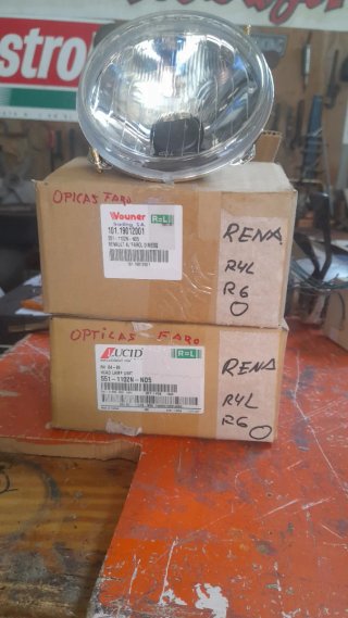 Ópticas Faros Renault 4L/6
