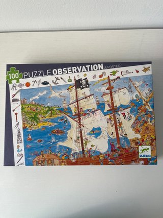 Lote 2 Puzzles Infantiles Djeco