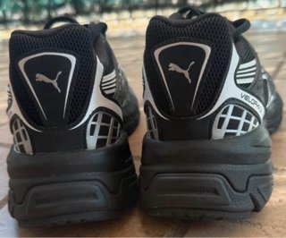 Scarpe Puma nuove nero argento