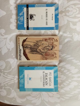 Tres novelas de Baroja