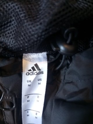 Chubasquero Adidas Negro