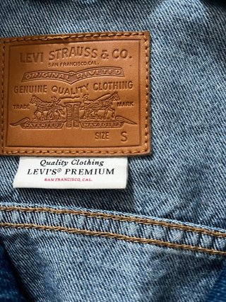 Cazadora Levi's Mujer Talla S Original Trucker