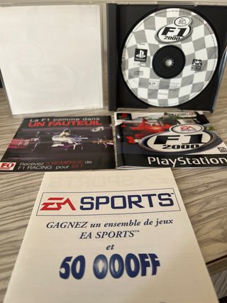 PlayStation F1 2000 Juego Carreras PAL