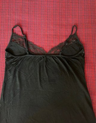 Top Tirantes Negro