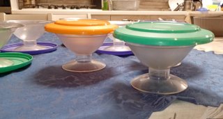 Set 12 Coppette Dessert Tupperware