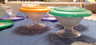 Set 12 Coppette Dessert Tupperware