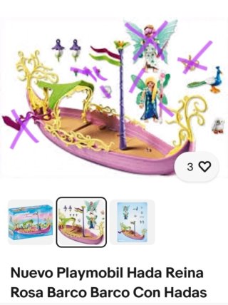 Barco Hada Playmobil 5445