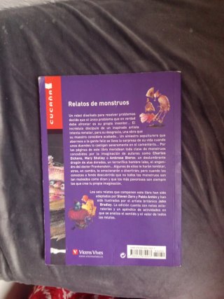 Libro relatos de monstruos