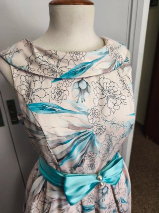 Vestido fiesta floral