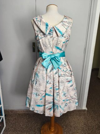 Vestido fiesta floral