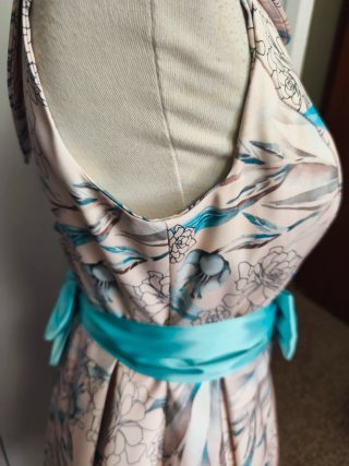 Vestido fiesta floral