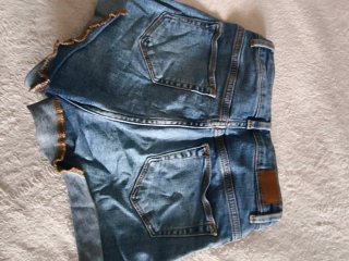 Pantalón vaquero corto Subdued azul
