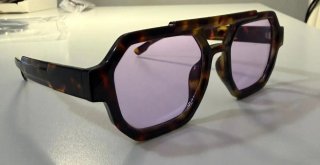 Occhiali da sole Tortora Lenti Viola
