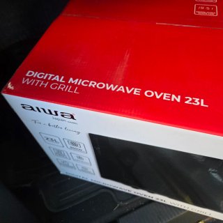Microondas Aiwa Negro 23L 1000W Grill