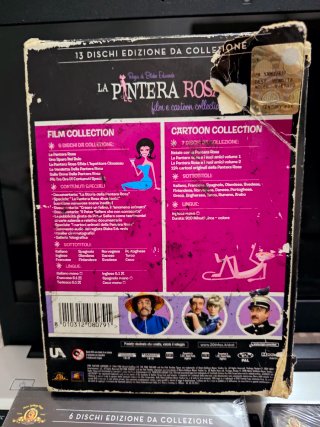 La Pantera Rosa - Collezione DVD nuovo ma rovinato