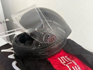 Casco Moto MT Helmets KR2 Negro Mate - Talla S