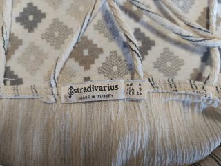 Mono corto Stradivarius Talla S Rayas