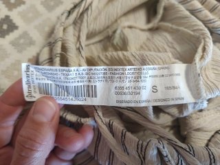 Mono corto Stradivarius Talla S Rayas