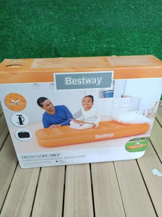Colchón Hinchable Bestway DrowsyDreamer 158x89x18