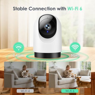 Pack 4 Cámaras Seguridad Interiores 2K
