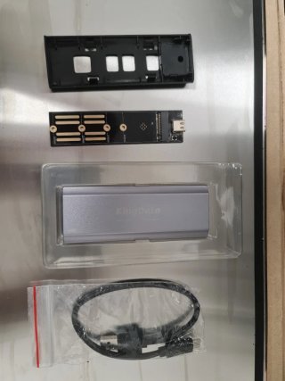 Caja SSD Portátil NVMe M.2 USB 3.1 KingData