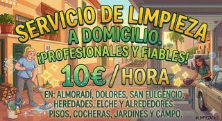 Limpieza de baños ,cocinas , trasteros