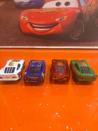 Coches de metal Cars Rayo McQueen Rusteze
