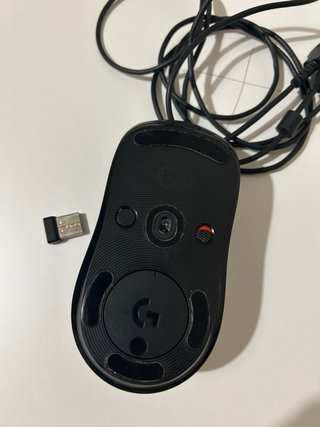 Ratón Logitech G Pro Negro Inalámbrico