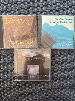Lote CD Música Celta Tannas, Altan, Aladair Fraser