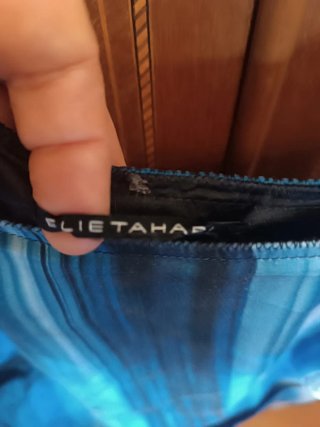 Esclusivo top in seta firmato Helietahari Taglia XS