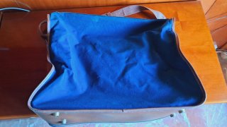 Maleta de viaje Aqua Quorum Azul y Marrón