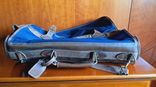 Maleta de viaje Aqua Quorum Azul y Marrón