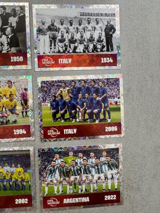 Cromos FIFA Museum Panini Mundial 2026