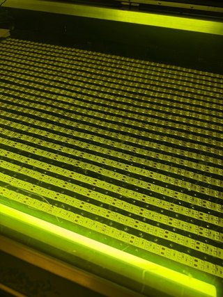 Máquina Serigrafía UV LED Preta