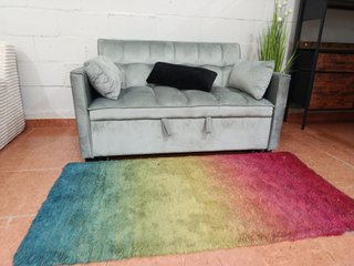Sofá Cama Gris 137cm
