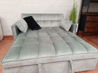 Sofá Cama Gris 137cm