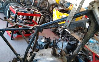 Motor Bultaco Pursang 250cc MK6