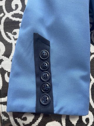 Traje Flamenco Niño Azul Jimenez