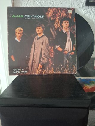 A-ha Cry Wolf Maxi Single Vinilo