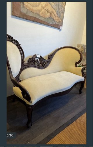 Sofá Victoriano Beige Tapizado