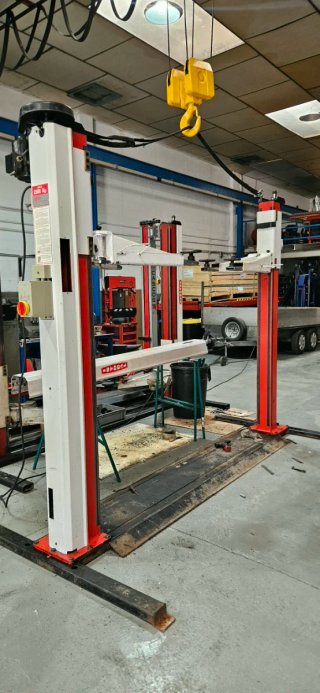 Kit de 2 Tuercas Elevador Istobal 2 Columnas