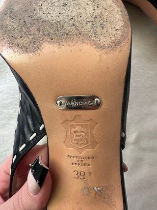 Zapatos de tacón Balenciaga negros